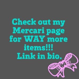 Check out my Mercari page!